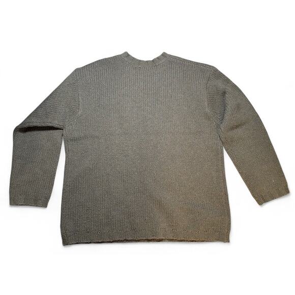 VTG Preview International Petites 100% Wool Crewneck Sweater Size S Cozy Preppy - Picture 2 of 8